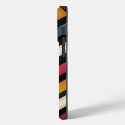 abstracte lijnkunst Case-Mate iPhone case (Achterkant / Links)