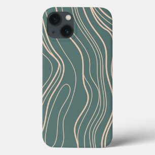 Abstracte lijnkunst Case-Mate iPhone case