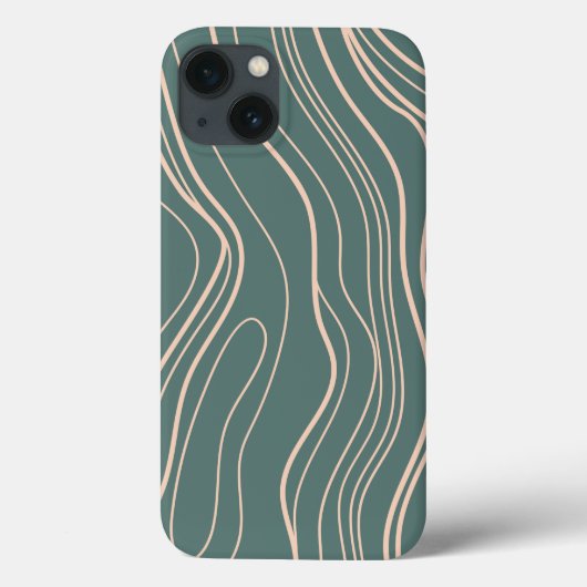 Abstracte lijnkunst Case-Mate iPhone case (Achterkant)