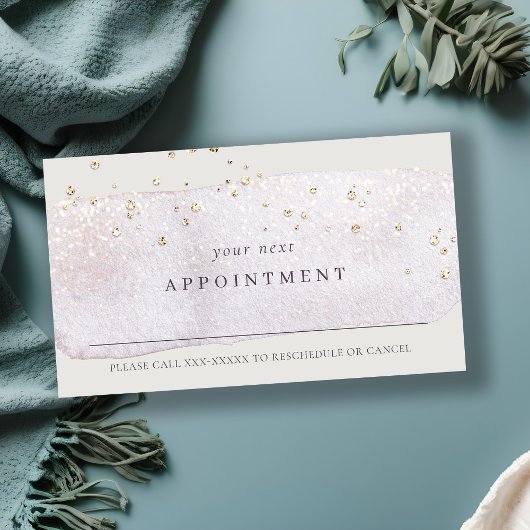 Abstracte Lila Borstel Waterverf Aanwijzing Visitekaartje