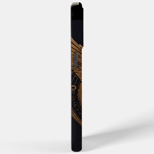 Abstracte Line Art Wing Telefoonhoes Case-Mate iPhone Case (Achterkant / Rechts)