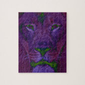 Abstracte Lion Puzzle Legpuzzel (Verticaal)