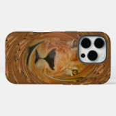 Abstracte Lion Safari Art Print Case-Mate iPhone Case (Achterkant (horizontaal))