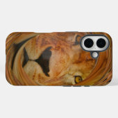 Abstracte Lion Safari Art Print Case-Mate iPhone Case (Achterkant (horizontaal))