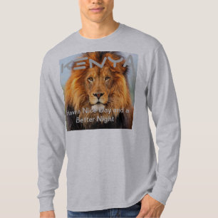Abstracte Lion Safari Art Print T-shirt