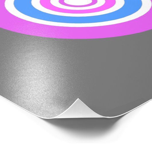 Abstracte logo foto afdruk (Hoek)