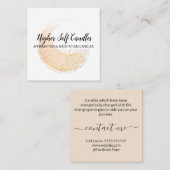 Abstracte Logo zeep en kaars Visitekaartje (Voorkant / Achterkant)