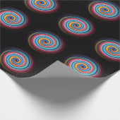 Abstracte Lollipop Cadeaupapier (Hoek)