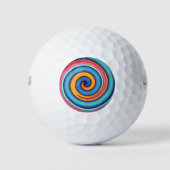 Abstracte Lollipop Golfballen