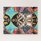 Abstracte Lotus Jigsaw puzzel (Horizontaal)