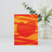 ABSTRACTE LOVE BRIEFKAART (Staand voorkant)