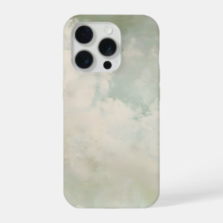 abstracte lucht, pastelwolken, zachte lucht kunst, iPhone 15 pro case