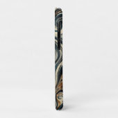 Abstracte Luipaardprint Draaikolk Case-Mate iPhone Case (Achterkant/links)