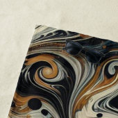 Abstracte Luipaardprint Draaikolk Strandlaken (In situ)