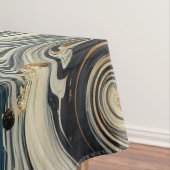 Abstracte Luipaardprint Draaikolk Tafelkleed (Voorbeeld)