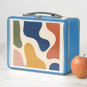 Abstracte lunchbox uit het midden van de eeuw (In situ)