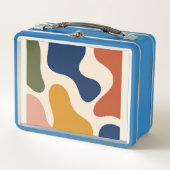 Abstracte lunchbox uit het midden van de eeuw (Voorkant)