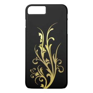 Abstracte Luxe Faux Gold Flower Case-Mate iPhone Case