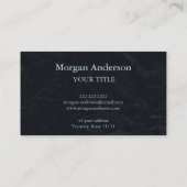 Abstracte Maanfase Spirituele Energie Heiler Visitekaartje (Achterkant)