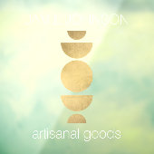 Abstracte Maanfasen Gouden Geometrische Kunst Boet Raamsticker (Vel 3)