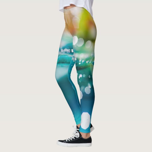 Abstracte macrowaterLeggings Leggings (Links)