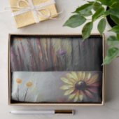 Abstracte Madeliefjes Decoupage Weide Tissuepapier (Geschenk)