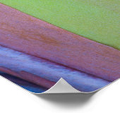 Abstracte madroneboomstam poster (Hoek)