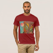 Abstracte magische boomTee T-shirt (Voorkant volledig)
