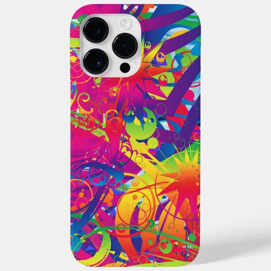 Abstracte magische tuin Case-Mate iPhone case (Achterkant)