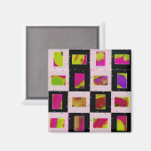 abstracte magneet (Voorkant / Achterkant)