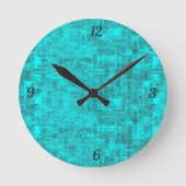 Abstracte maïs ronde klok (Voorkant)