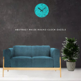 Abstracte maïs ronde klok