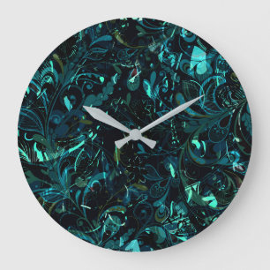 Abstracte Mandala 3 Grote Klok