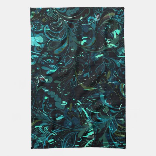 Abstracte Mandala 3 Theedoek (Verticaal)