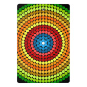 Abstracte Mandala Art Design-65904 Mini Klembord (Achterkant)