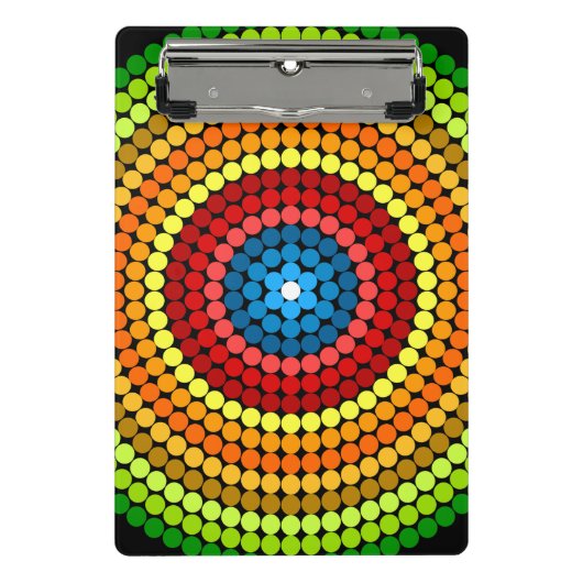 Abstracte Mandala Art Design-65904 Mini Klembord (Voorkant)