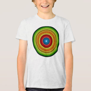 Abstracte Mandala Art Design-65904 Tri-Blend Shirt