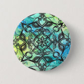 Abstracte Mandala Button (Voorkant)