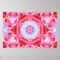 Abstracte mandala caleidoscoop ronde cirkel vormen