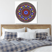Abstracte Mandala Canvas Afdruk (Insitu (Slaapkamer))
