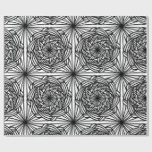 Abstracte Mandala Colour Ready to Color Cadeaupapier (Vlak)