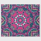 Abstracte Mandala Custom Gift Ideeën #6 Cadeaupapier (Vlak)