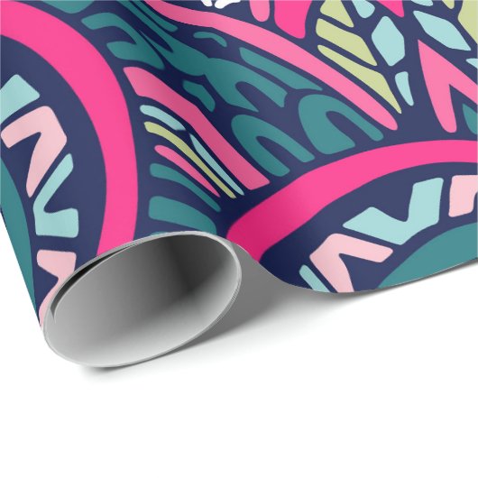 Abstracte Mandala Custom Gift Ideeën #6 Cadeaupapier (Rol Hoek)