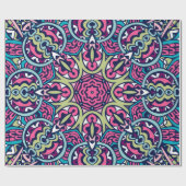 Abstracte Mandala Custom Gift Ideeën #7 Cadeaupapier (Vlak)