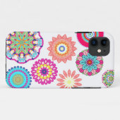Abstracte mandala florale patroongevallen Case-Mate iPhone case (Achterkant (horizontaal))