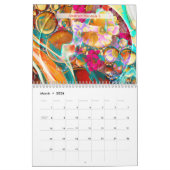 Abstracte Mandala Kalender (Mar 2026)