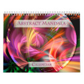 Abstracte Mandala Kalender (Hoes)