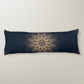 Abstracte mandala lichaamskussen (Achterkant)