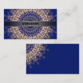 Abstracte mandala oostaziatische paleis rond orn plaatskaartje (Voorkant / Achterkant)