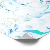 Abstracte Mandala Poster (Hoek)